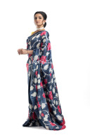 Pure Bishnupuri Silk Saree With Hand Print On All Over Body - With Silk Mark (KR2216)
